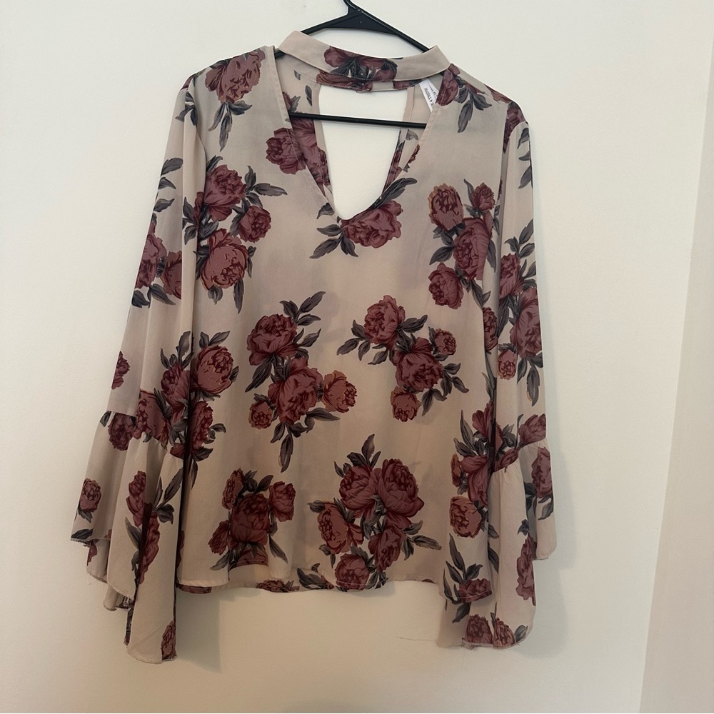 Boutique Floral Blouse